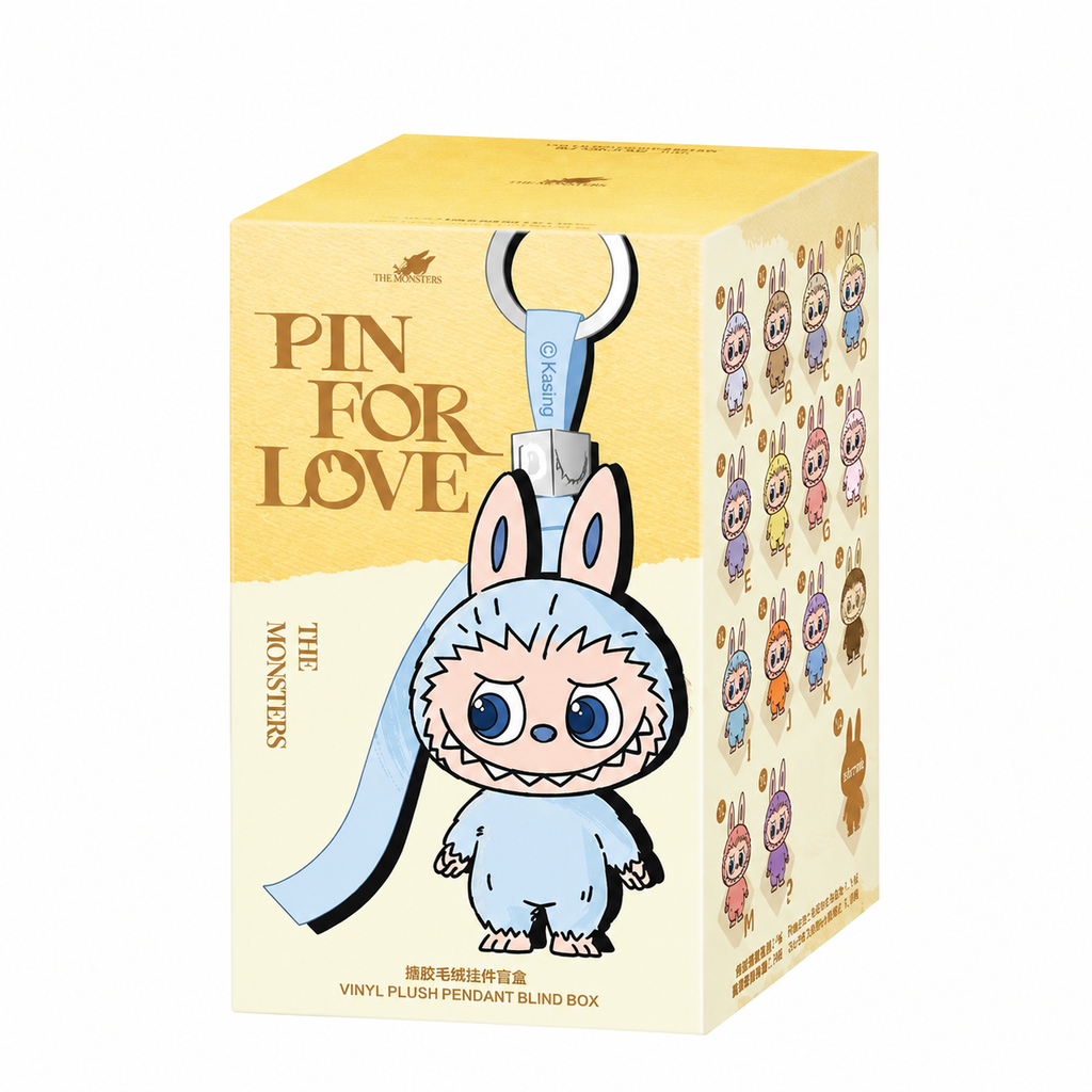 Labubu dolls 100% genuine. It's the perfect gift for family friends and lovers - Blue