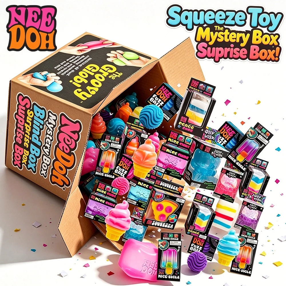 NeeDoh Schylling Squeez Toy Squishy Blind Box