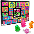 Needoh Christmas Advent Calendar 24 Days Countdown Squishy Blind Box Holiday Party Gift For Kids