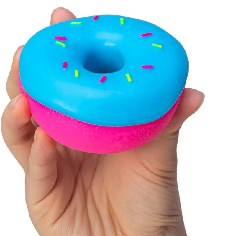 Schylling NeeDoh Jelly Donut Squeeze Toy, Stress Relief Squishy Toy