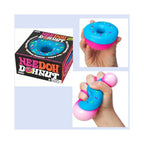 Schylling NeeDoh Jelly Donut Squeeze Toy, Stress Relief Squishy Toy