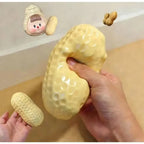 Peanut Squishy Crunchy Stress Ball – Soft Sensory Fidget Toy
