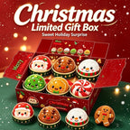Christmas Dumpling Glitter Squishy – Steamed Bun Fidget Toy 1Pcs