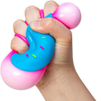 Schylling NeeDoh Jelly Donut Squeeze Toy, Stress Relief Squishy Toy