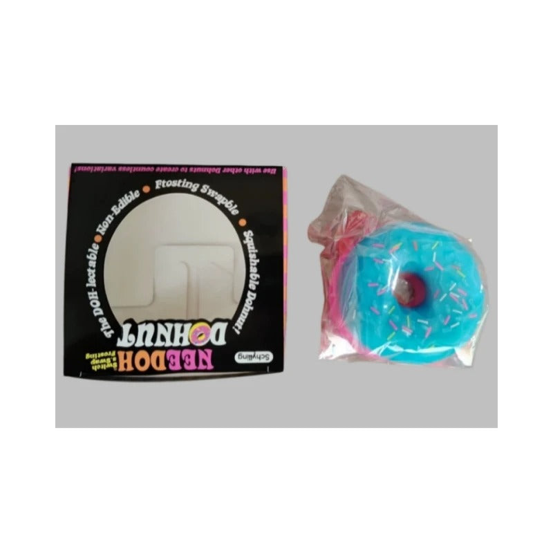 Schylling NeeDoh Jelly Donut Squeeze Toy, Stress Relief Squishy Toy