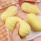 Peanut Squishy Crunchy Stress Ball – Soft Sensory Fidget Toy