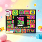 Needoh Christmas Advent Calendar 24 Days Countdown Squishy Blind Box Holiday Party Gift For Kids