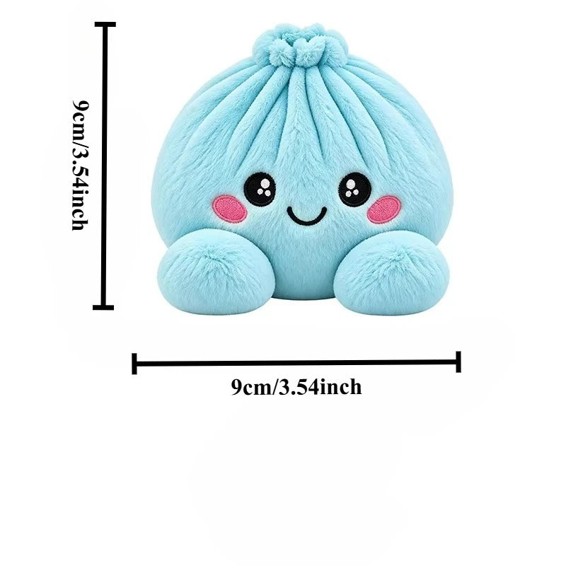 Christmas Plush Dumplings Squishy Ornaments Stress Relief with cute box