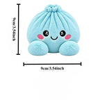 Christmas Plush Dumplings Squishy Ornaments Stress Relief with cute box
