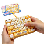 Clickeez Series 26 Grids Keycap Clicker Cute Button Keyboard Keychains Surprise Color
