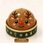 Christmas Dumpling Glitter Squishy – Steamed Bun Fidget Toy 1Pcs